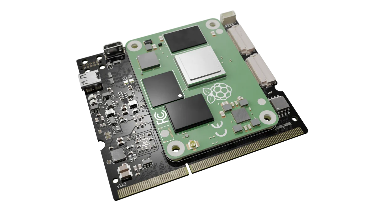 xCore robotics module with Raspberry Pi Compute Module 4